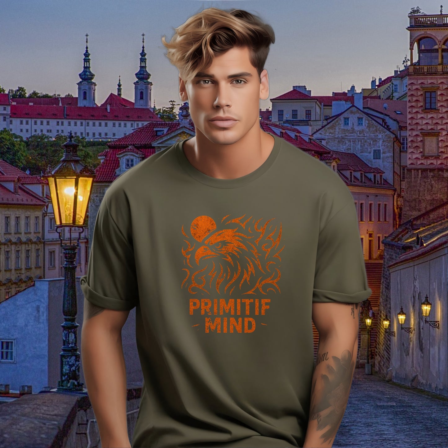 Primitif Mind Artistic Urban Style T-shirt product
