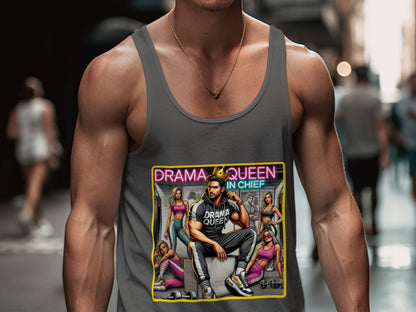 Drama Queen in Chief Graphic Tank Top product