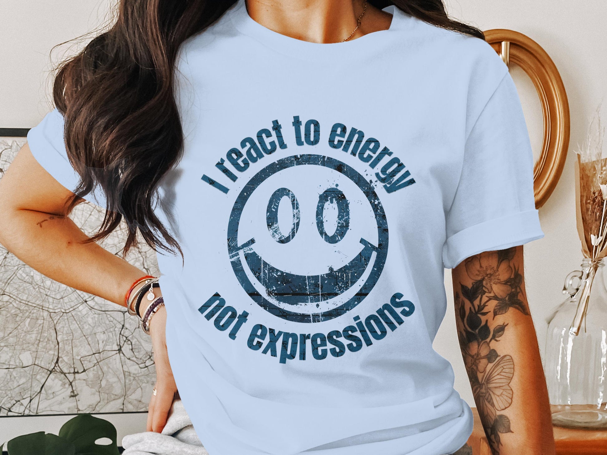 I React To Energy Not Expressions shirt product