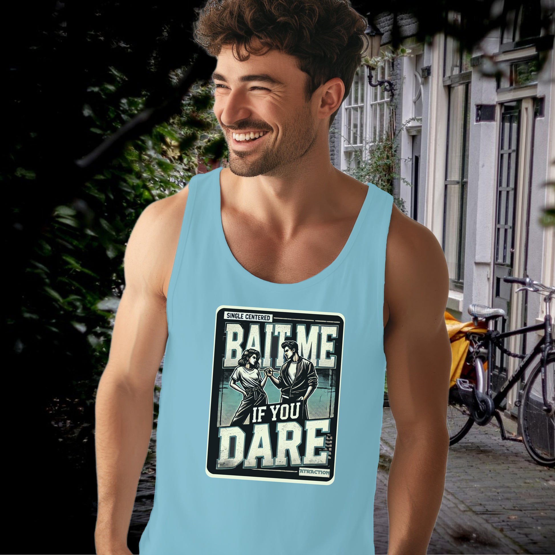 Bait Me If You Dare Graphic Print Tank Top product type