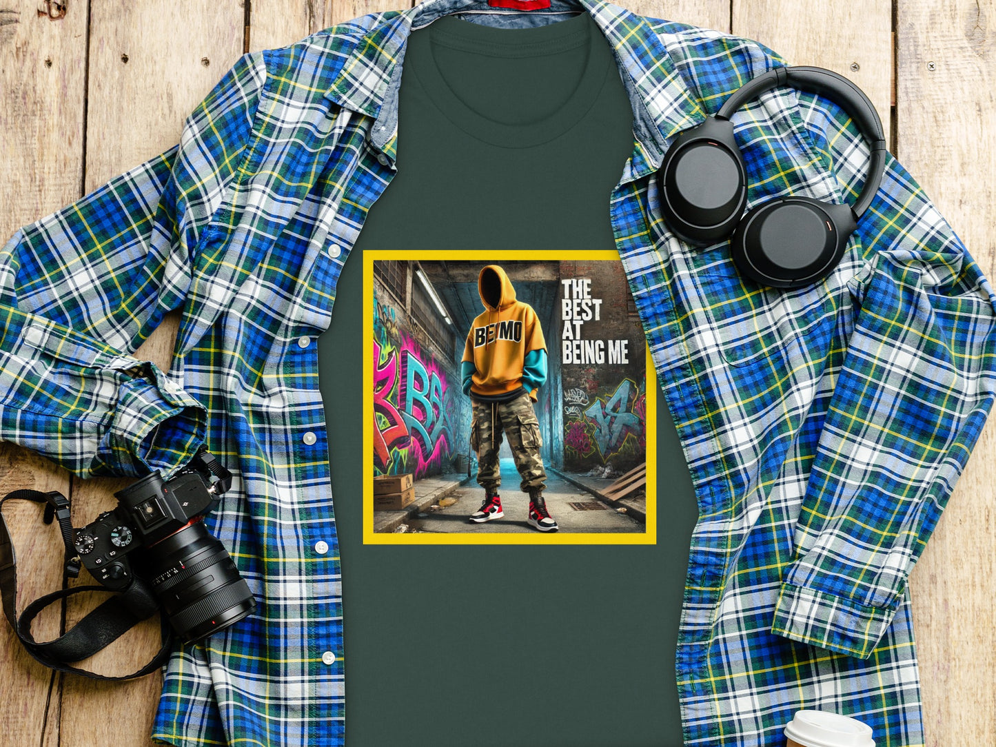 The Best At Being Me Graffiti Style Graphic Tee product