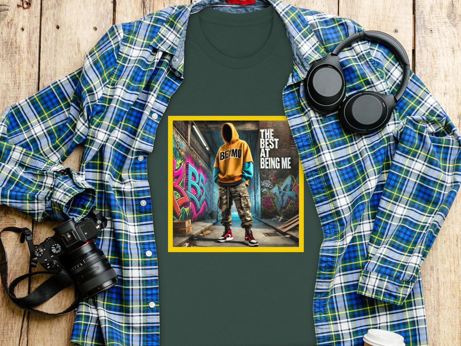 The Best At Being Me Graffiti Style Graphic Tee product