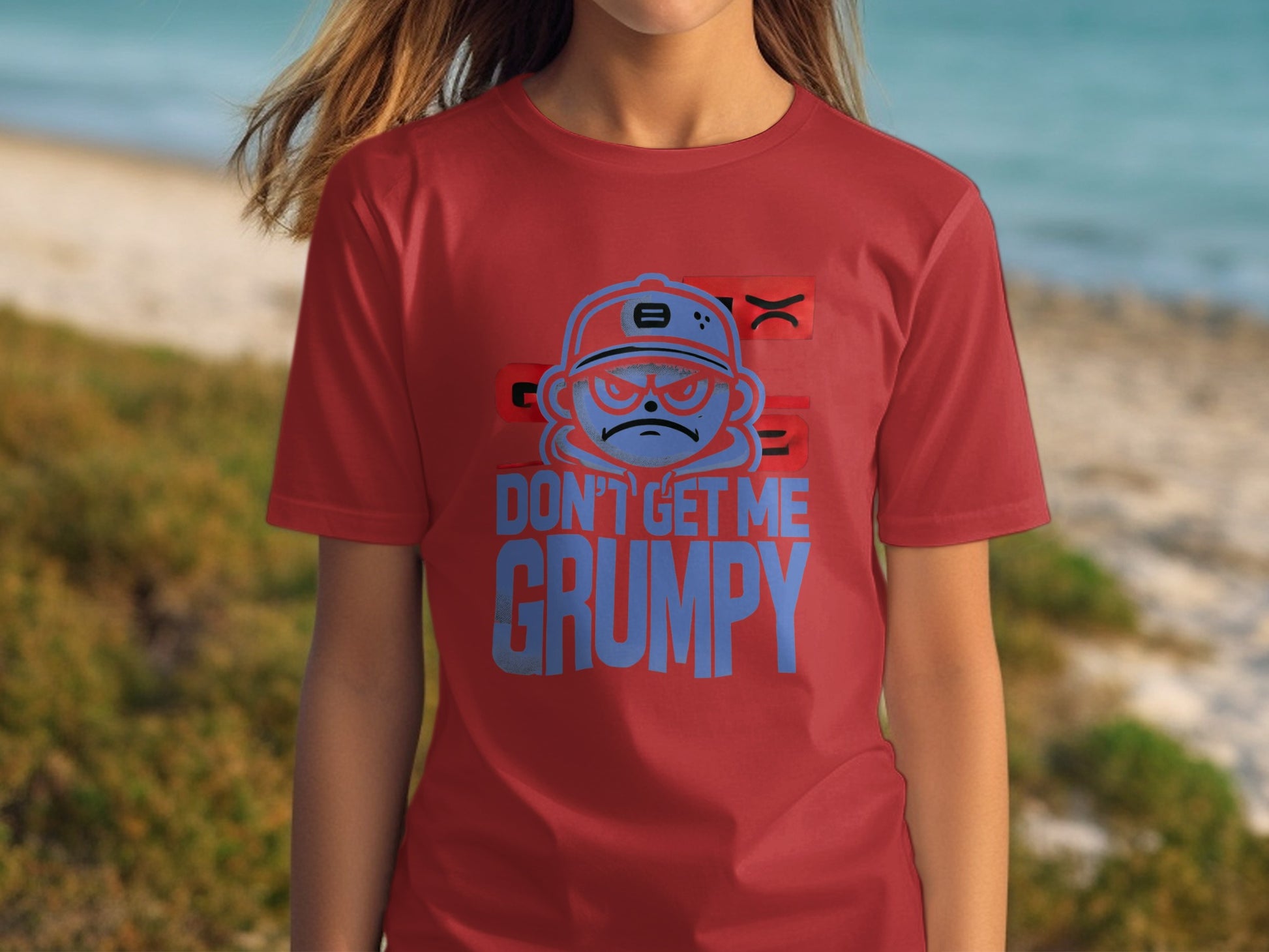 Don't Get Me Grumpy Graphic Novelty Shirt product type