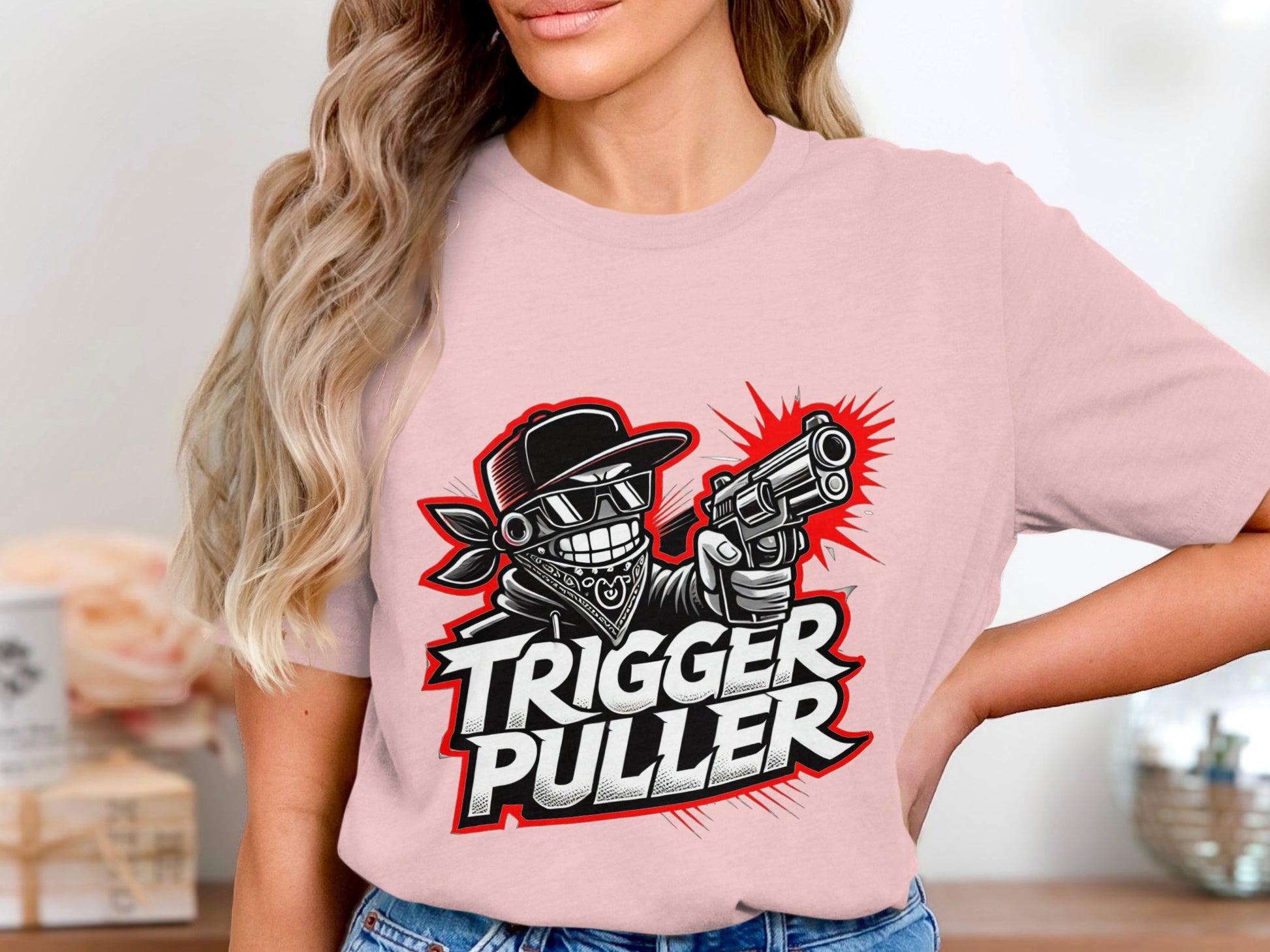 Trigger Puller Graphic Printed Tee Shirt product type