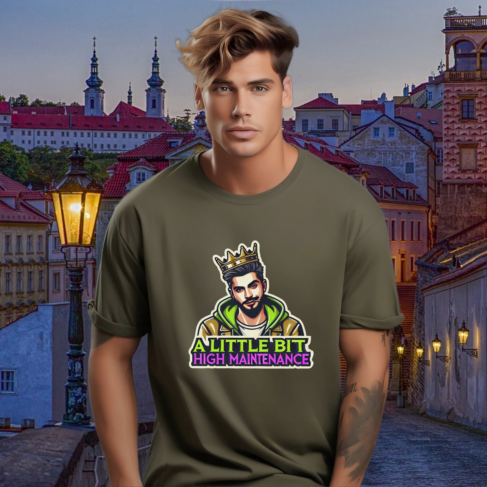 A Little Bit High Maintenance Graphic T-shirt product