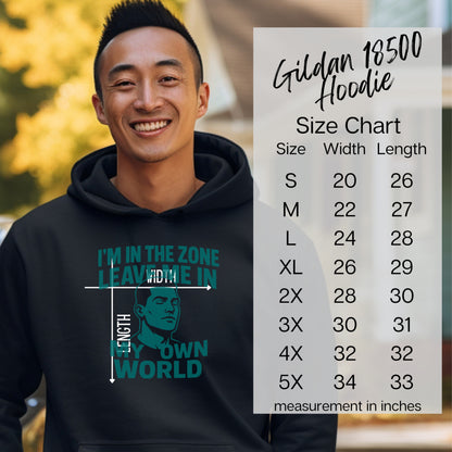 I'm In The Zone Leave Me In My Own World Hoodie Product