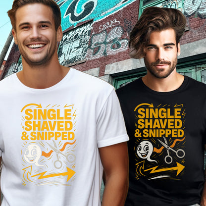 Single Shaved and Snipped Graphic Tee product