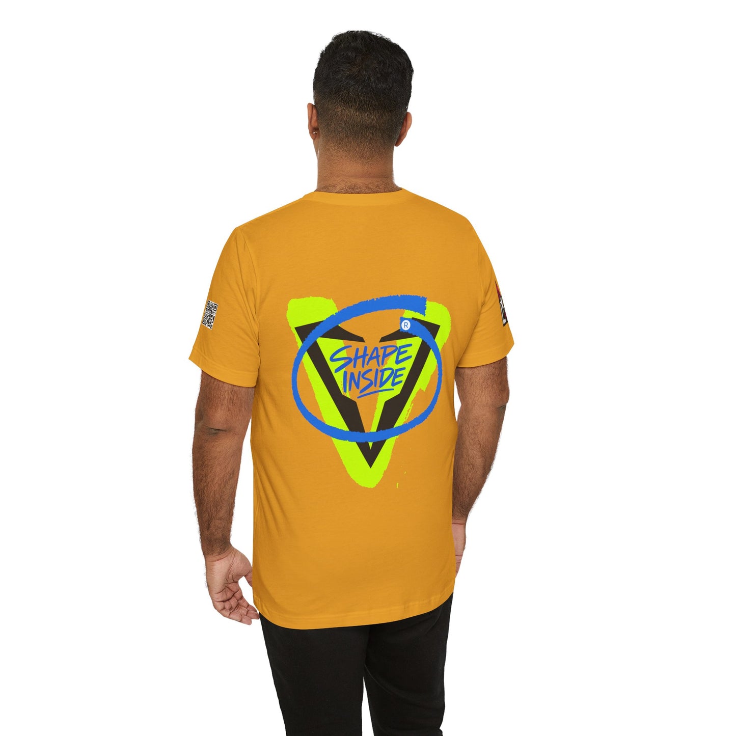 V-Shape Inside Graphic T-Shirt | Fitness Streetwear Tee | Gym & Bodybuilding Shirt