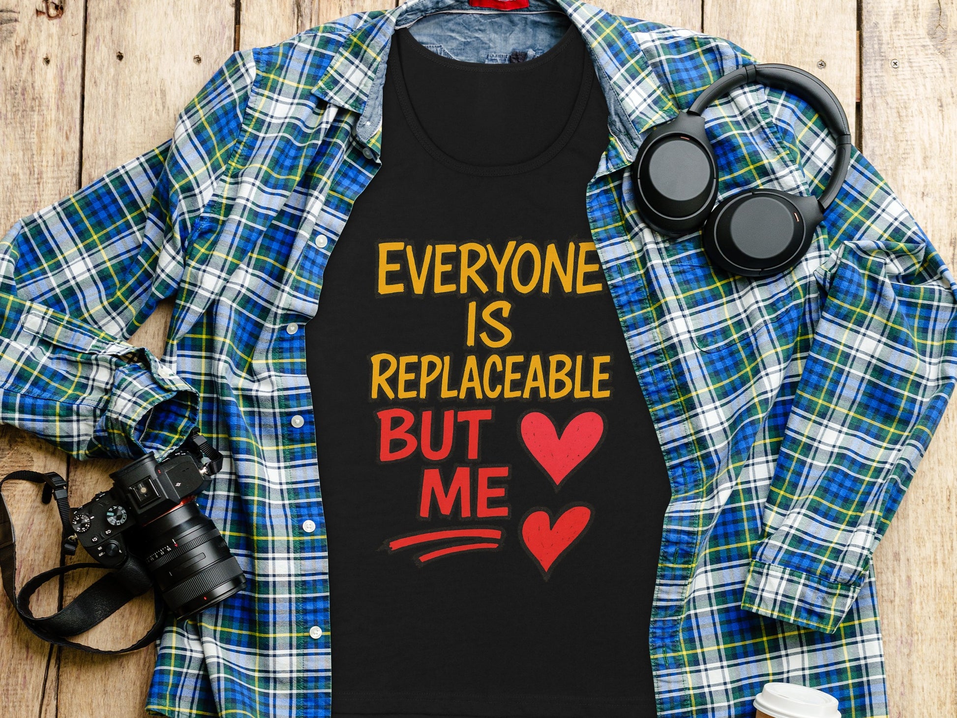 Everyone Is Replaceable But Me T-shirt product