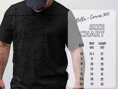 Single and Clipped Graphic T-Shirt product
