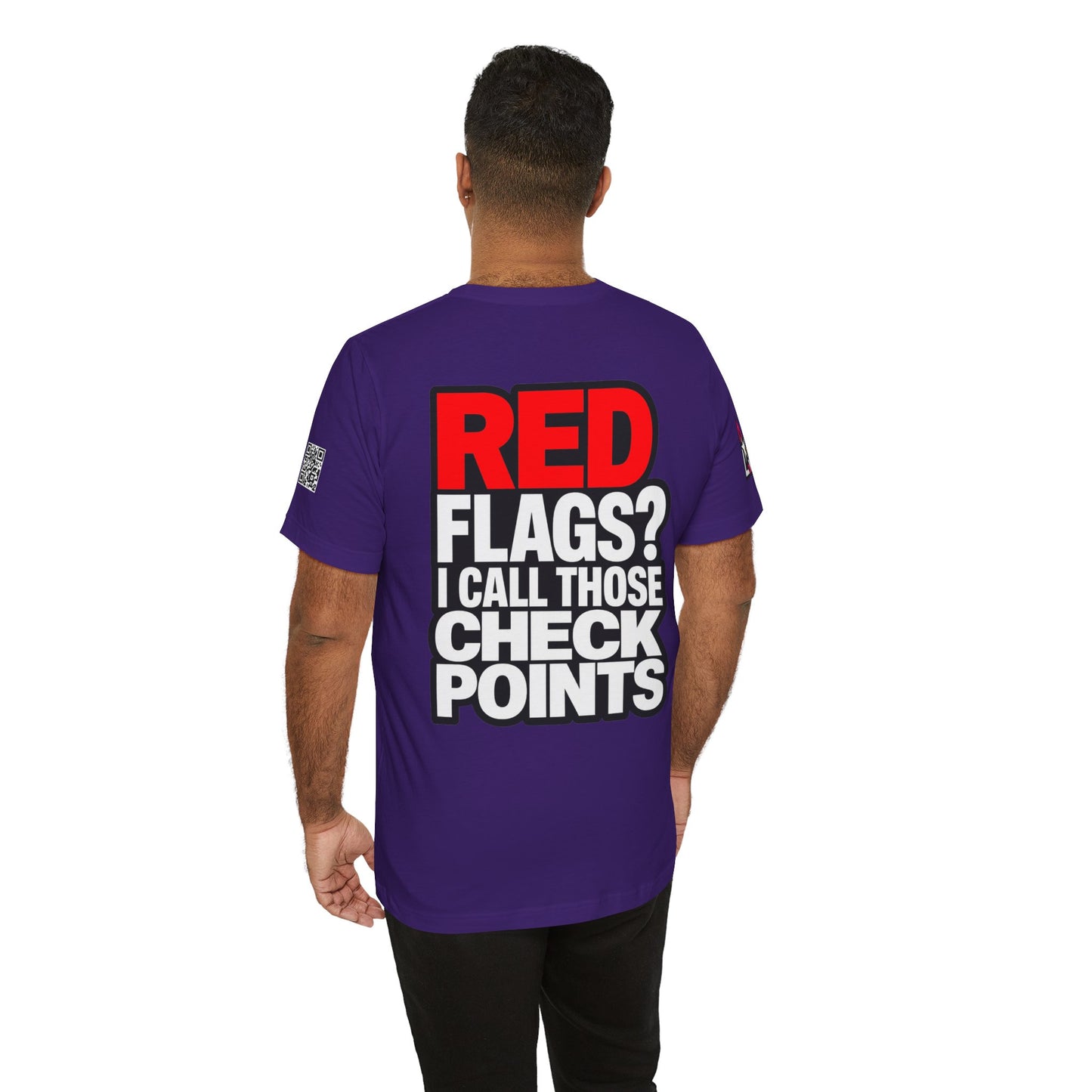 Red Flags? I Call Those Checkpoints – Funny Dating Graphic Tee