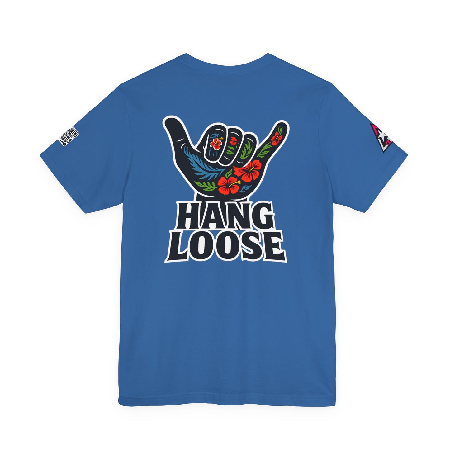 Hang Loose Graphic T-Shirt | Shaka Hand Tee | Tropical Surf Streetwear