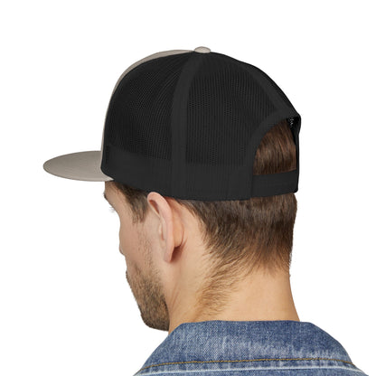 5 PANEL TRUCKER CAP – STAY SHARP. MOVE LOUD.