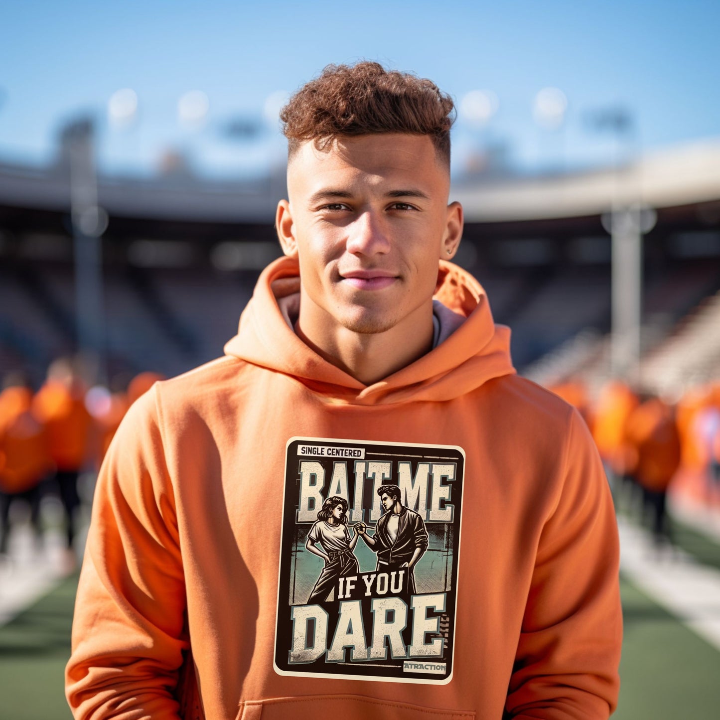 Bait Me If You Dare Graphic Pullover Hoodie product