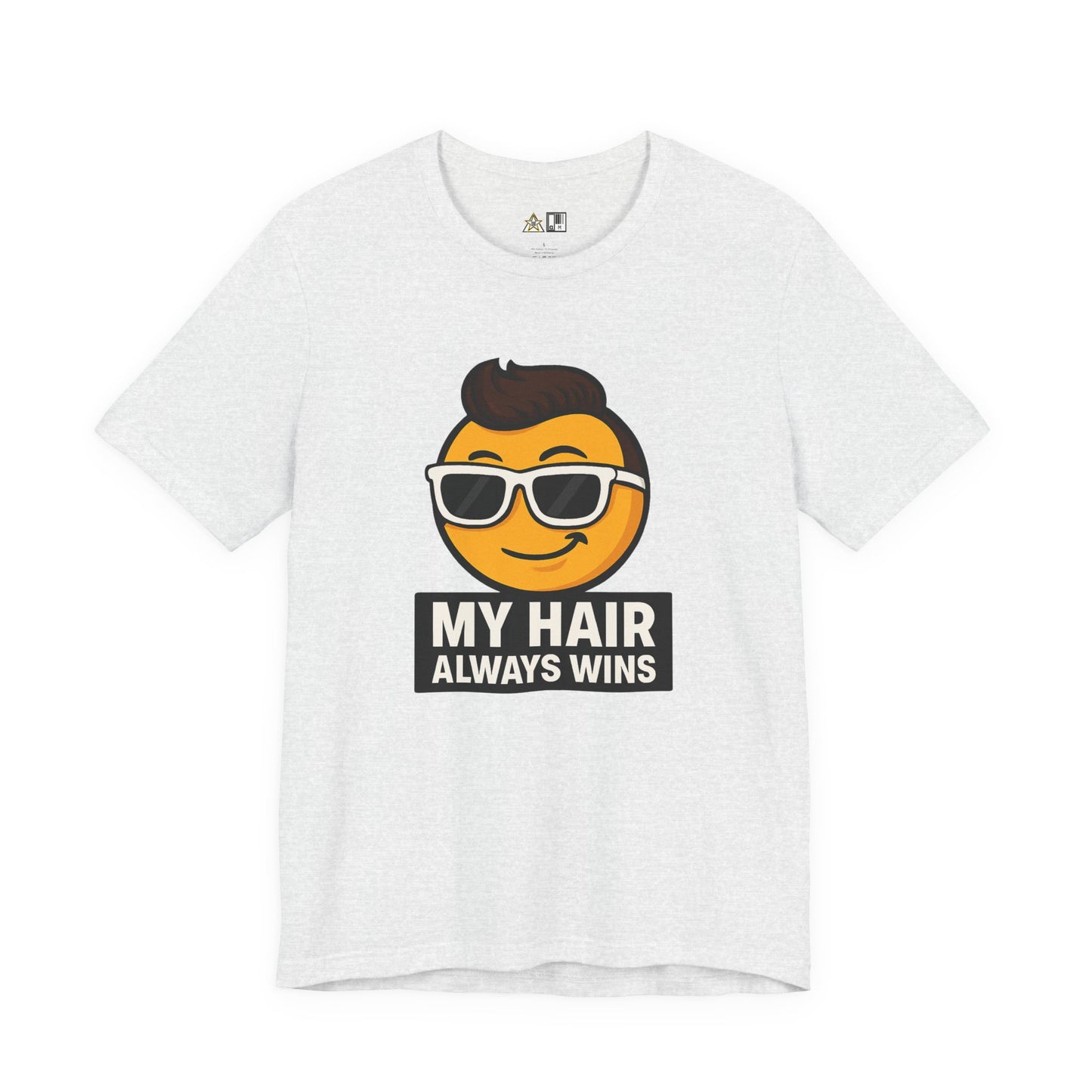 My Hair Always Wins Attitude Tee – Unisex Streetwear Graphic Tee
