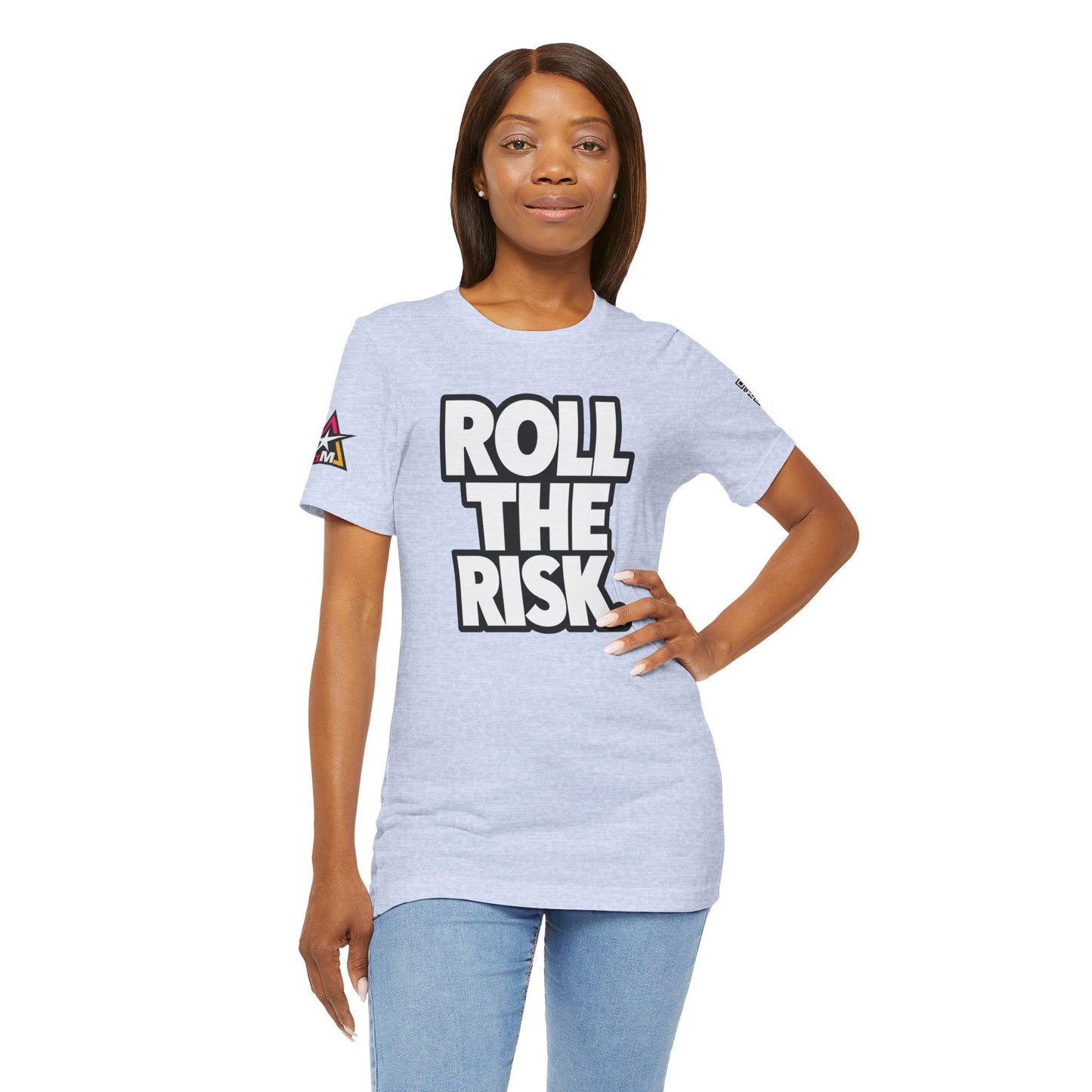 Roll the Risk – Bold Risk Taker Graphic Tee