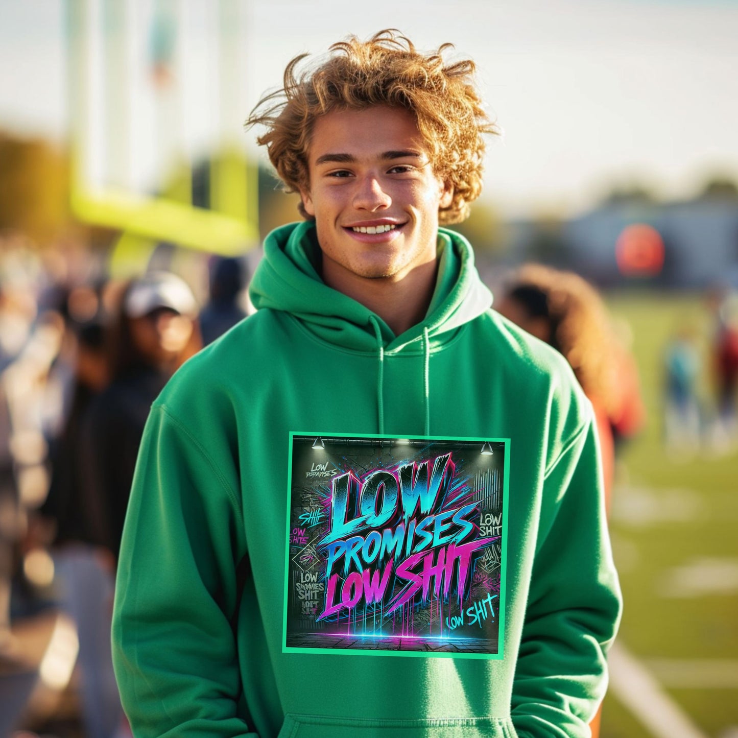 Low Promises Low Shit Graphic Hoodie product