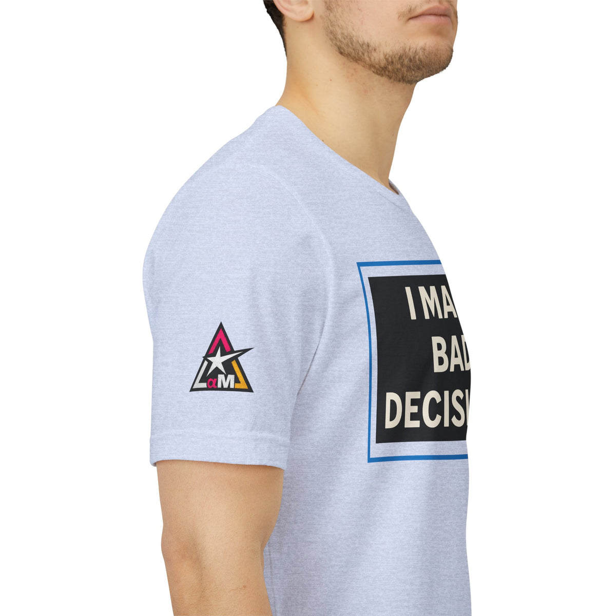 I MAKE BAD DECISIONS | Funny Las Vegas Graphic Tee | Party & Casino Streetwear