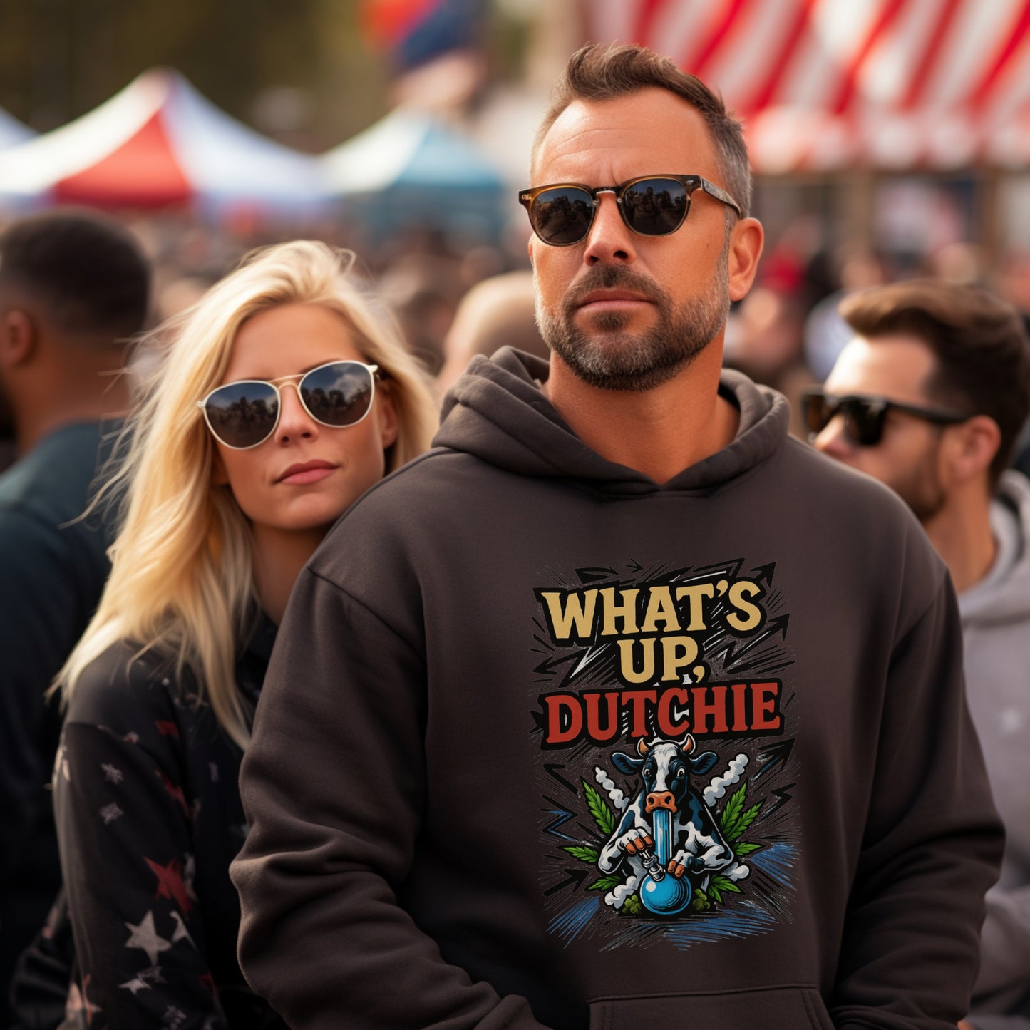 What's Up Dutchie Graphic Hoodie product type