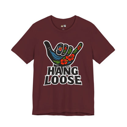 Hang Loose Authority – Unisex Bold Streetwear Graphic Tee