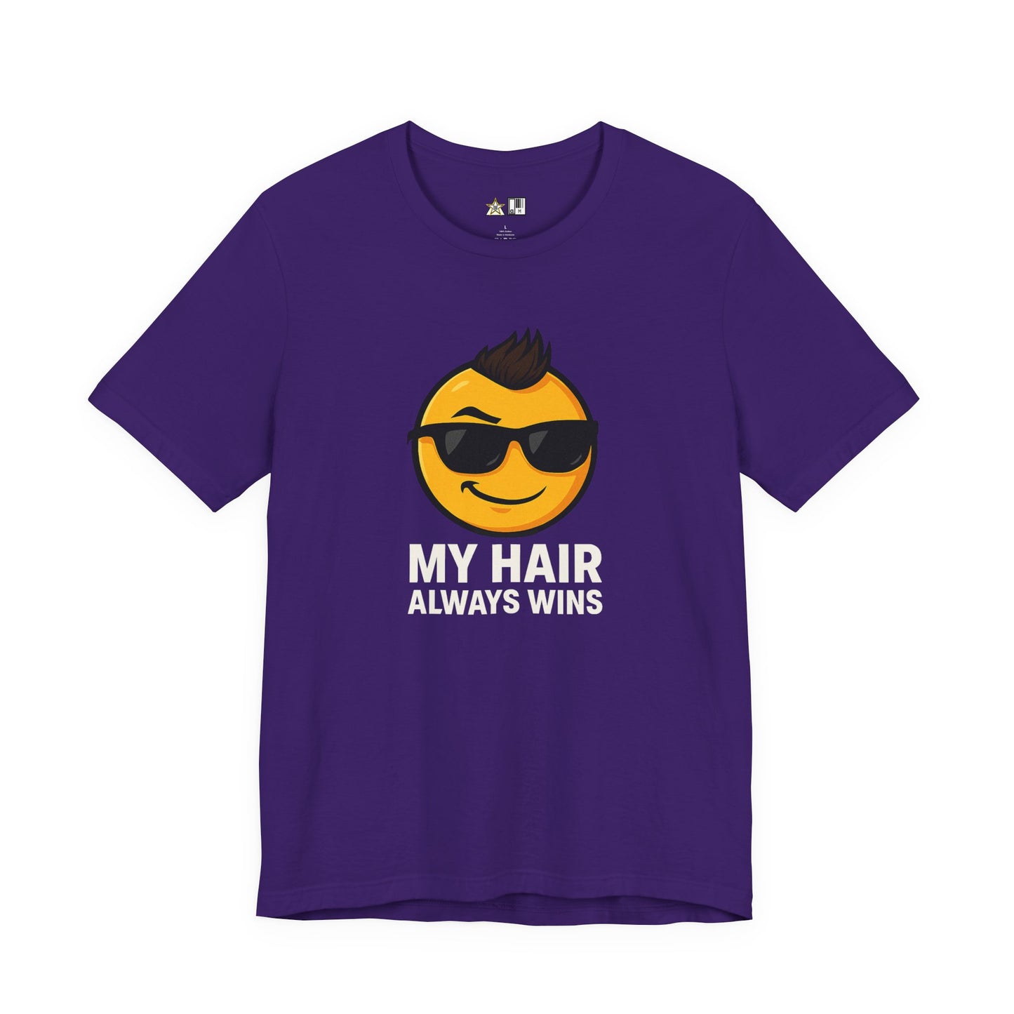 Hair Always Wins Attitude Tee – Unisex Streetwear Graphic Tee