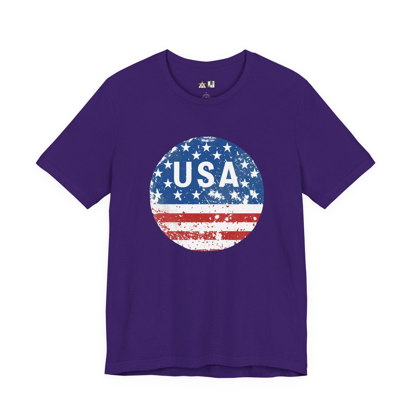 USA Legacy Badge – Unisex Streetwear Graphic Tee