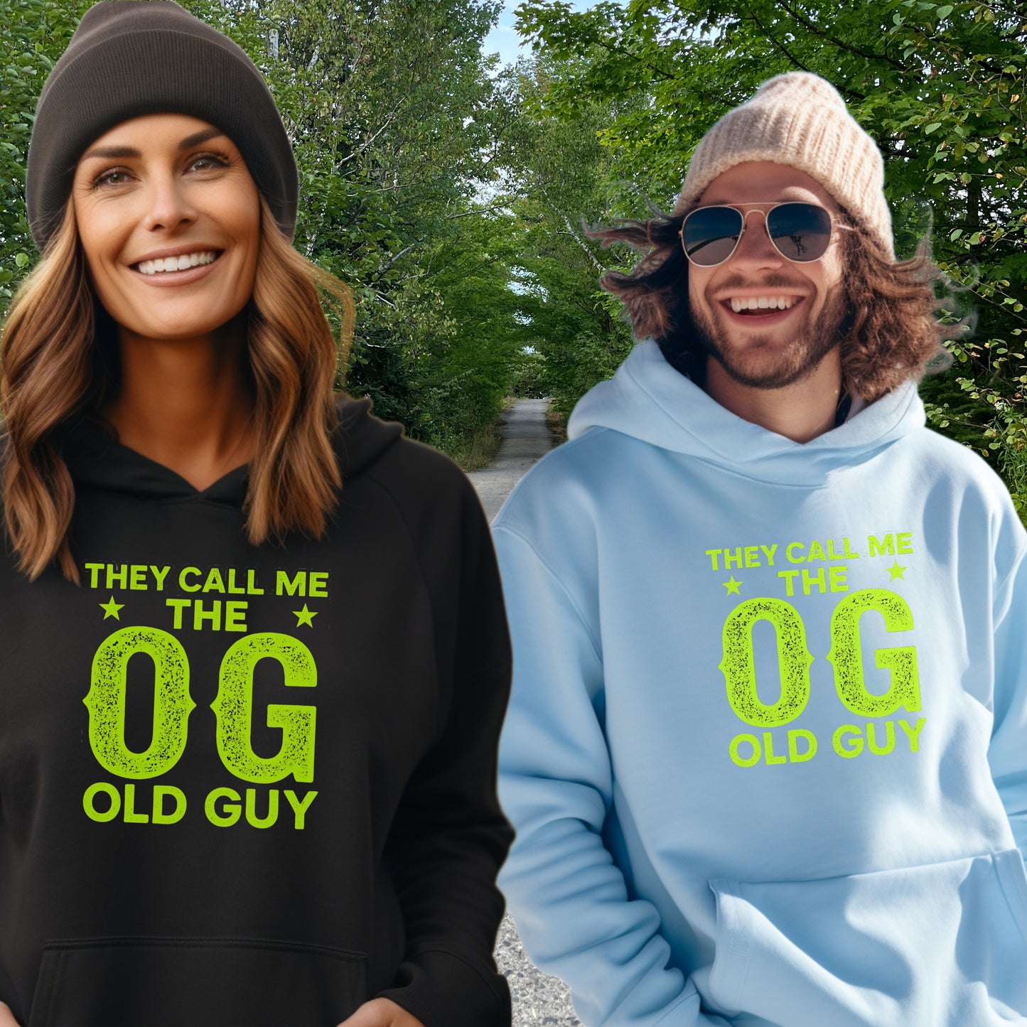 They Call Me The OG Old Guy Hoodie for Comfort