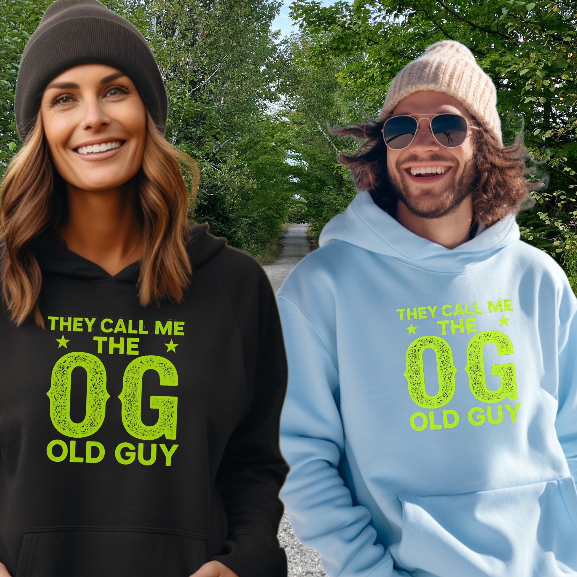 They Call Me The OG Old Guy Hoodie for Comfort
