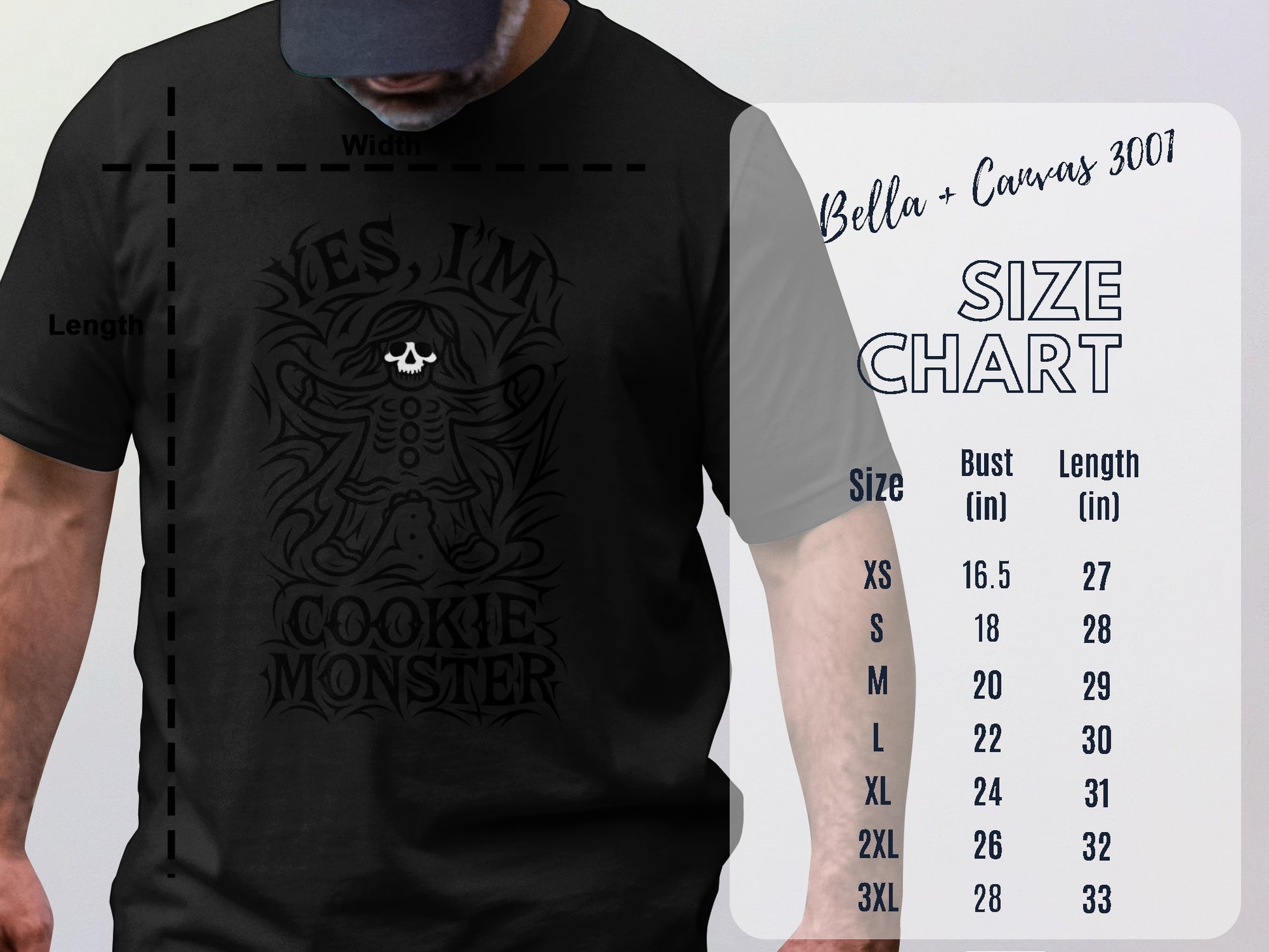 Yes I'm Cookie Monster Design T-Shirt product