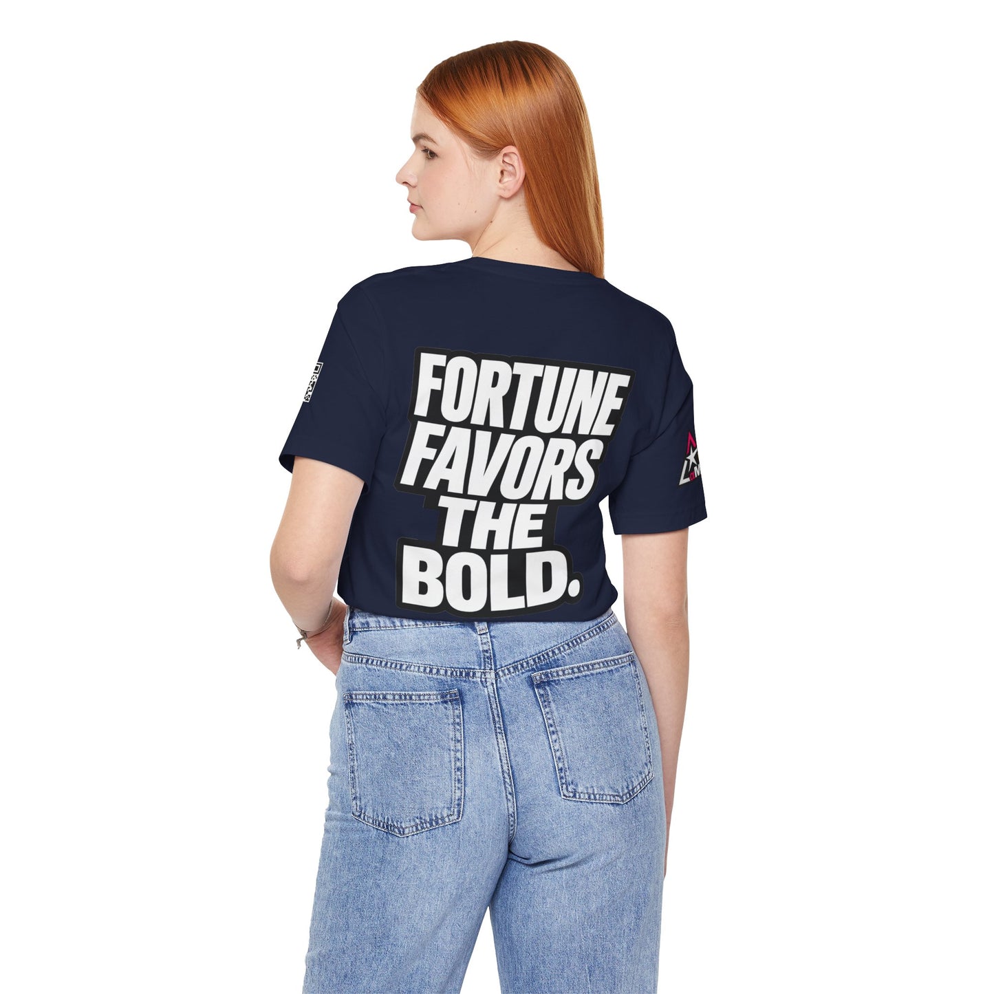 Fortune Favors the Bold – Motivational Graphic Tee