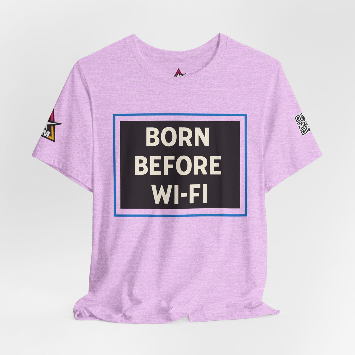BORN BEFORE WI-FI | Funny Retro Graphic Tee | Gen X & Millennial Streetwear