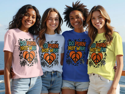 Do Porn Not War Graphic Short Sleeve Tee product