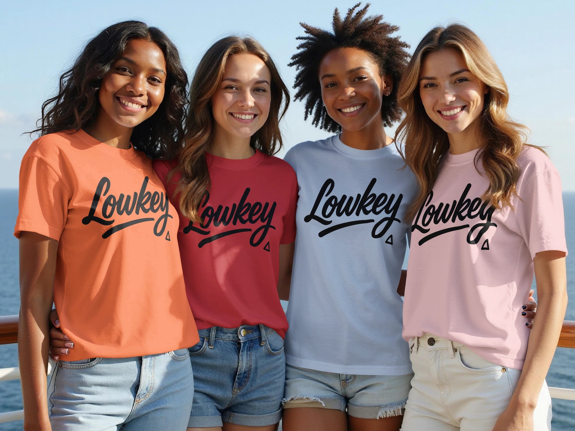 Stylish Graphic Tees with Bold Lowkey Print Design