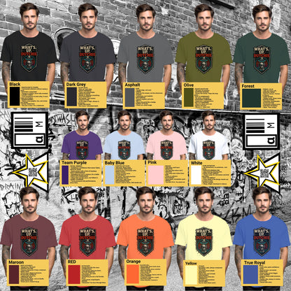 Unique Colorful Graffiti Design Printed T-Shirt product
