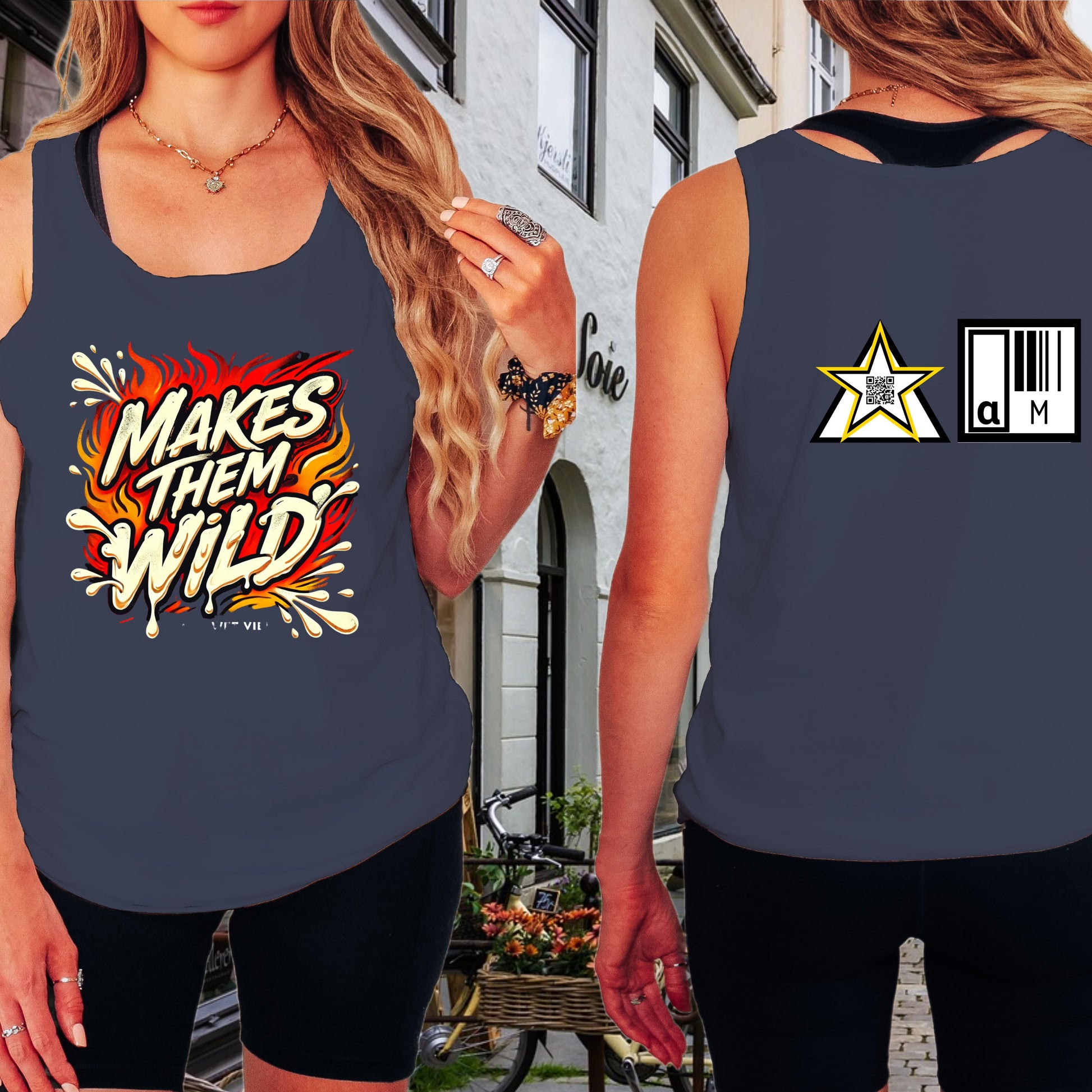 Makes Them Wild Graphic Tank Top product type