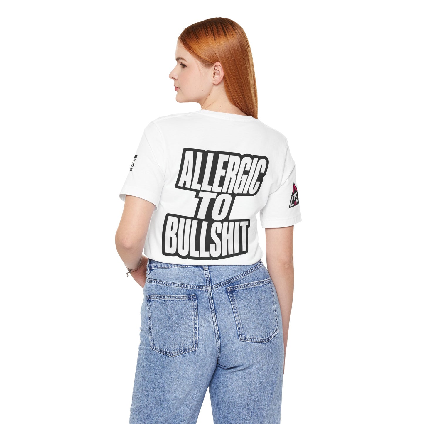 Allergic to Bullshit Graphic T-Shirt | Sarcastic Streetwear Tee  ALLERGIC TO BULLSHIT