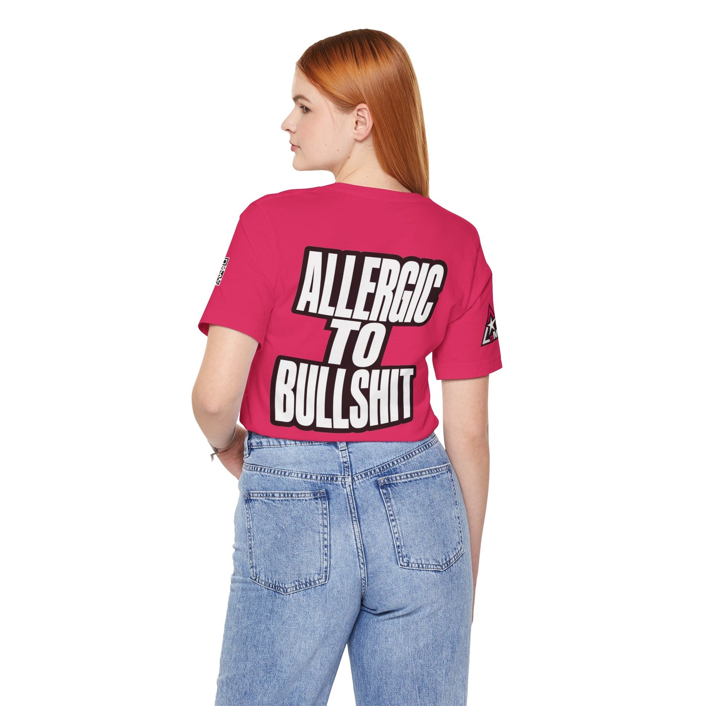 Allergic to Bullshit Graphic T-Shirt | Sarcastic Streetwear Tee  ALLERGIC TO BULLSHIT