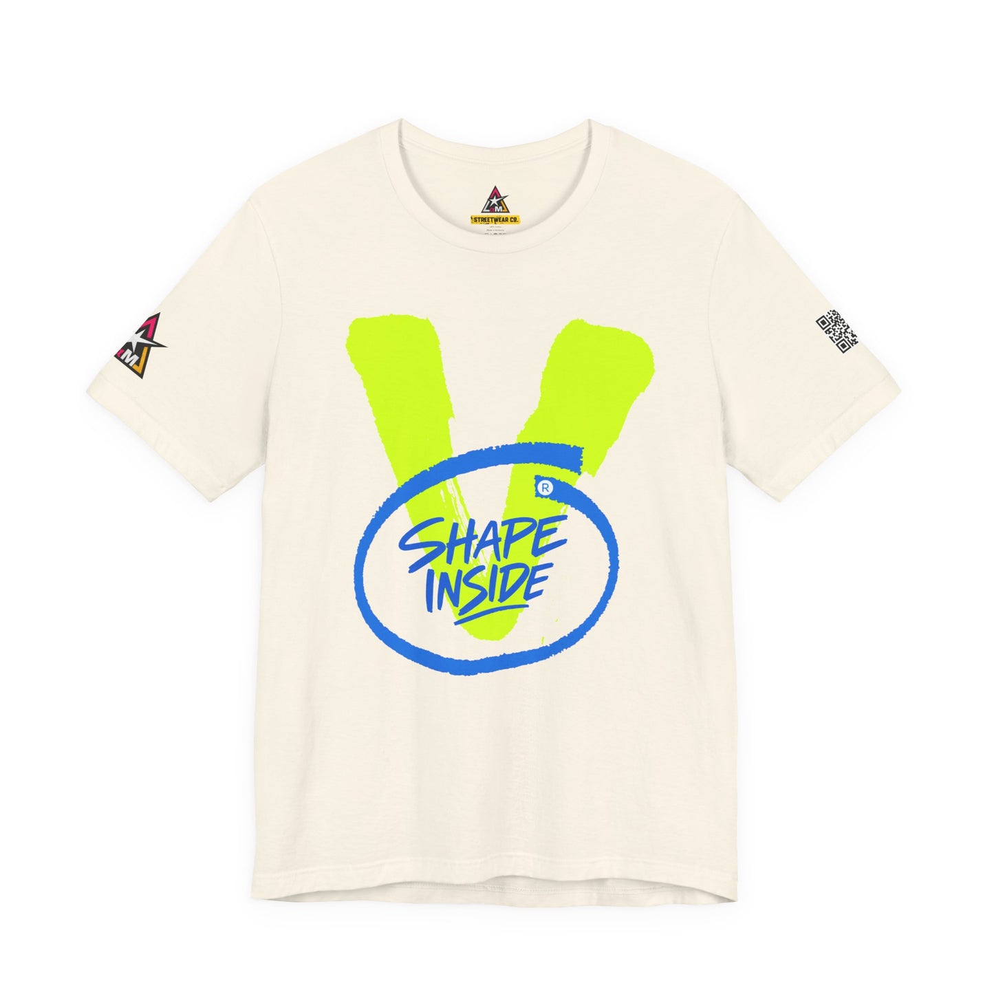 V SHAPE INSIDE | Gym Motivation Graphic Tee | Fitness Lifestyle Streetwear