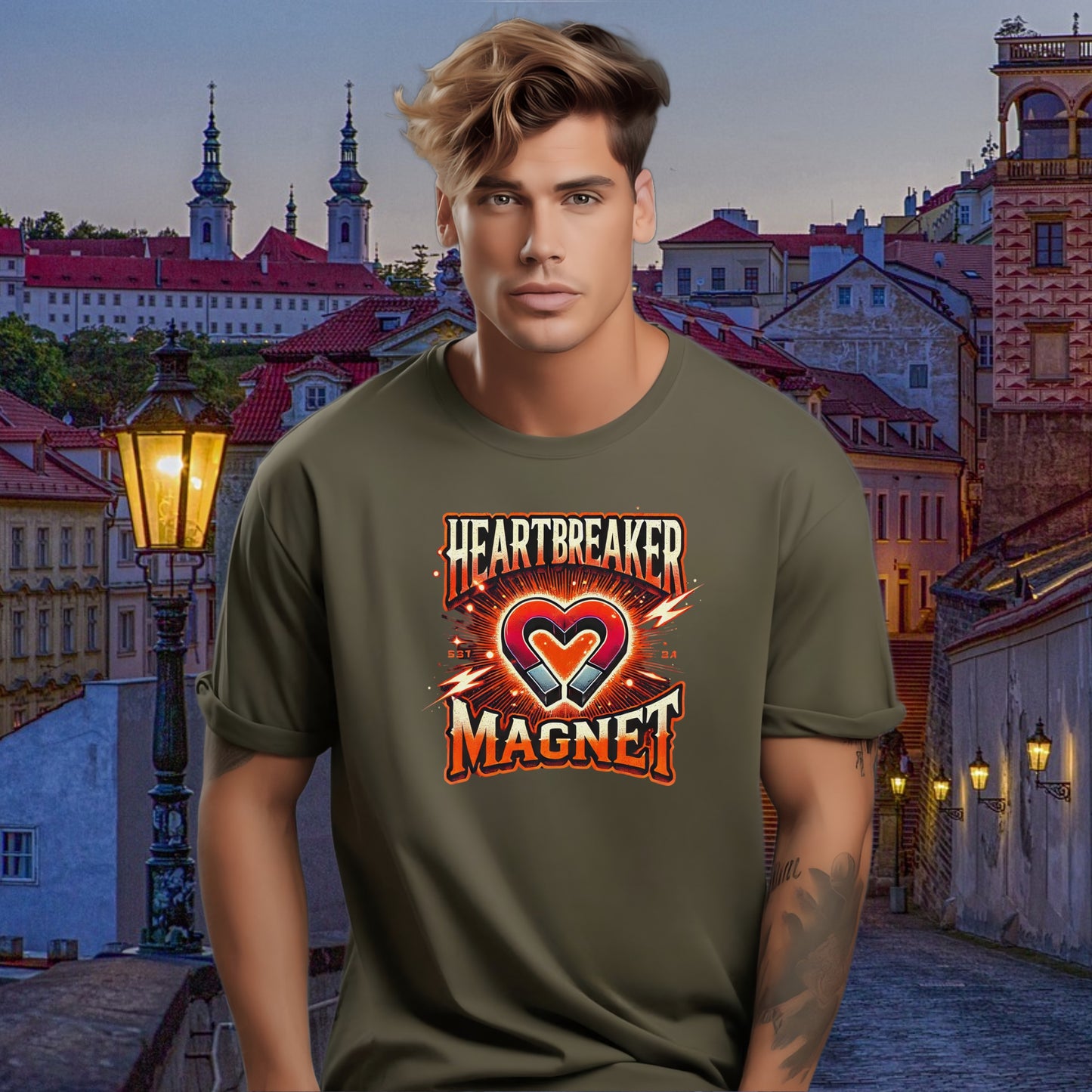 Heartbreaker Magnet Graphic Tee product type
