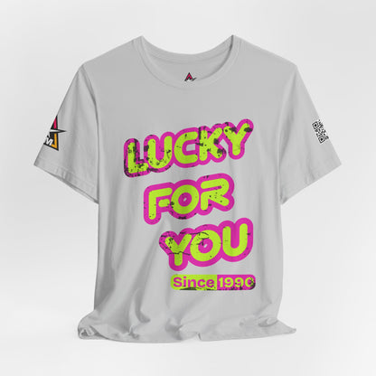 Lucky For You Since 1990 Birthday Graphic Tee