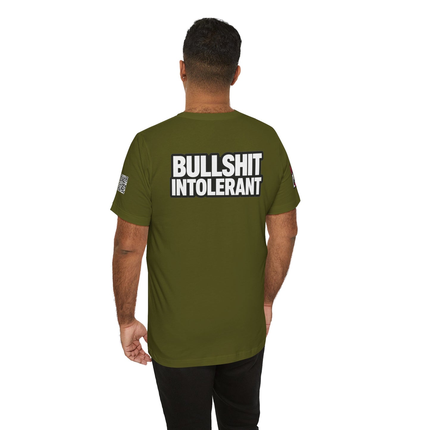 Bullshit Intolerant Graphic T-Shirt | Sarcastic No-BS Streetwear Tee