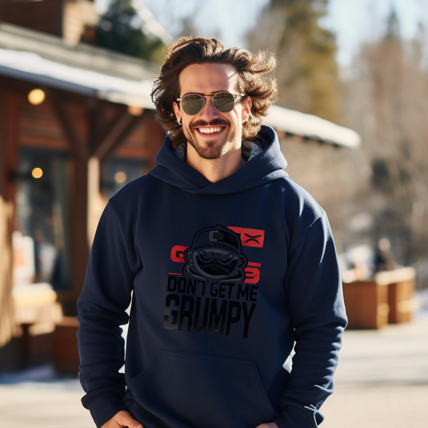 Don't Get Me Grumpy Graphic Hoodie product
