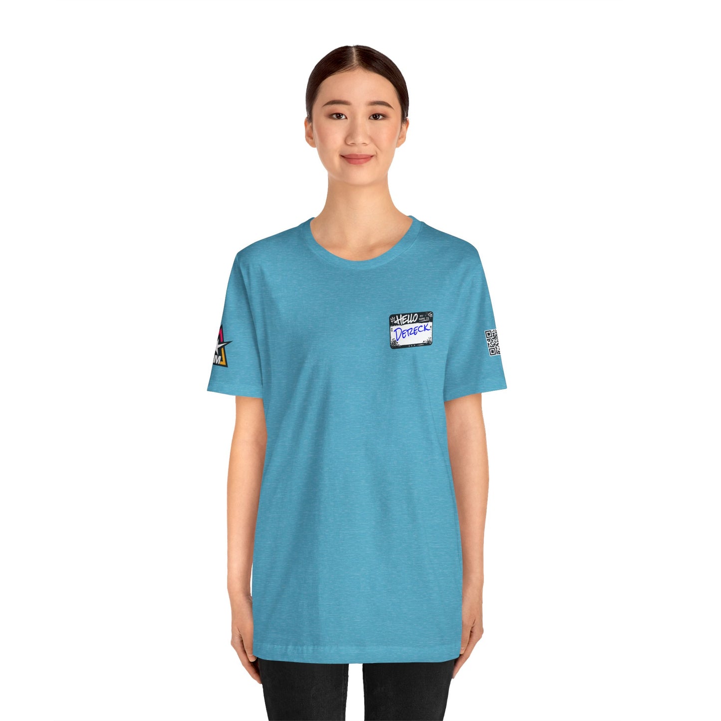 Custom Name Tag – Personalized Streetwear Graphic Tee