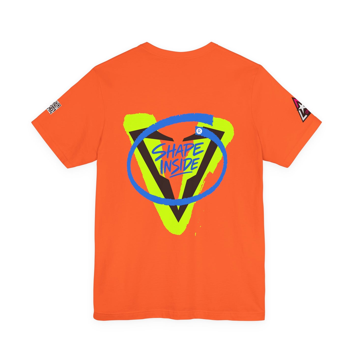 V-Shape Inside Graphic T-Shirt | Fitness Streetwear Tee | Gym & Bodybuilding Shirt