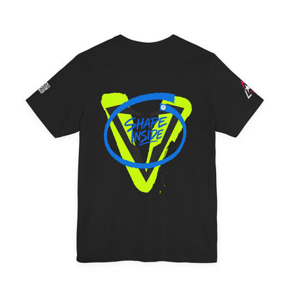 V-Shape Inside Graphic T-Shirt | Fitness Streetwear Tee | Gym & Bodybuilding Shirt