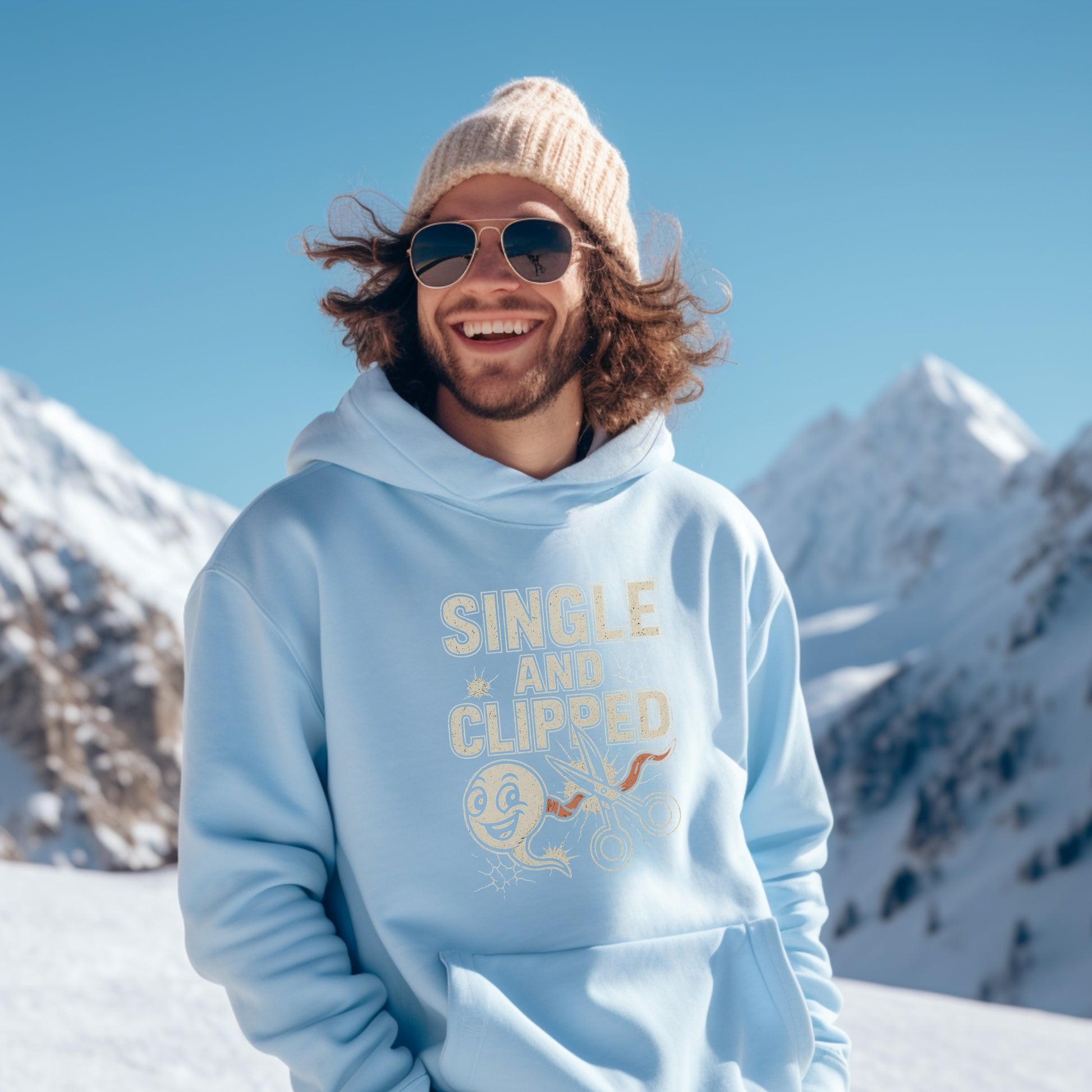 Single And Clipped Graphic Hoodie product