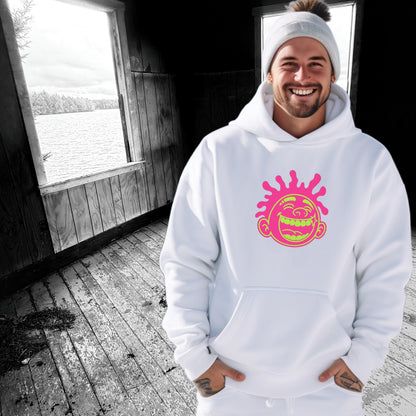Smiling Sun Cartoon Graphic Hoodie Fashion Product