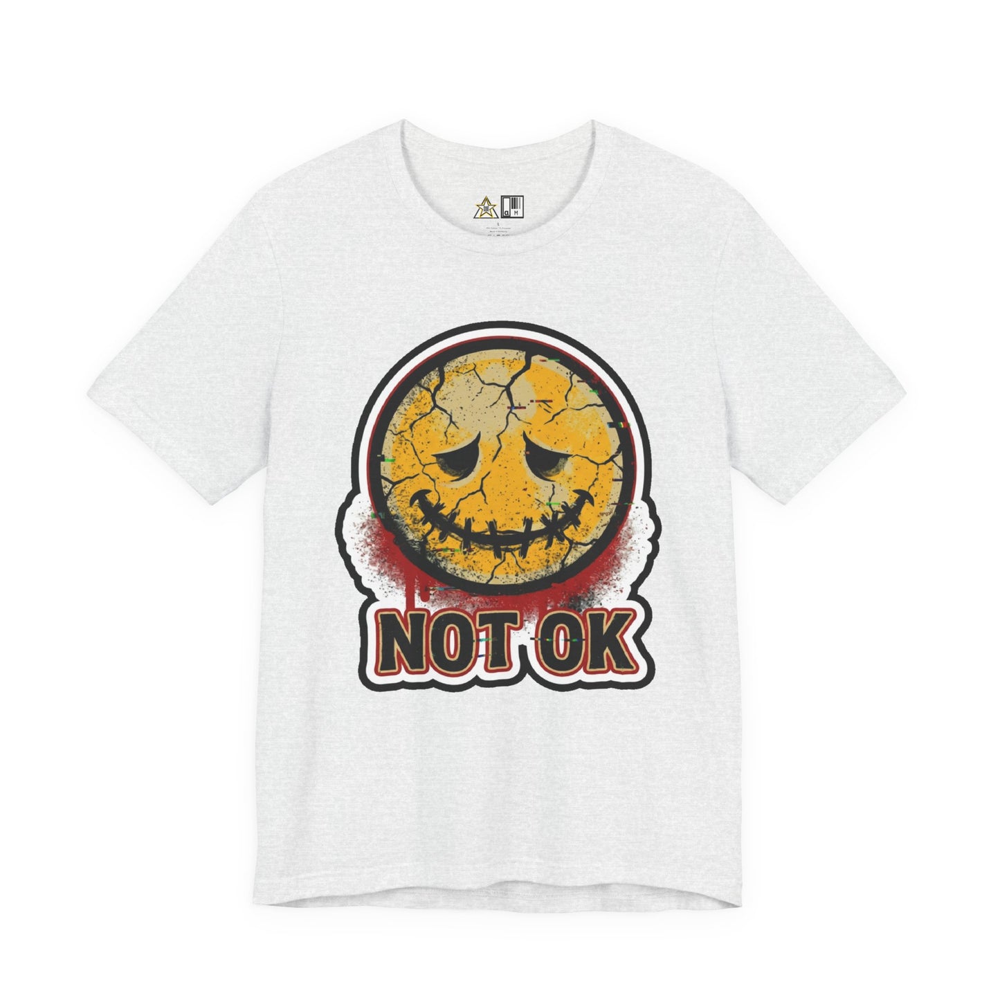 Not Ok unisex streetwear graphic tee