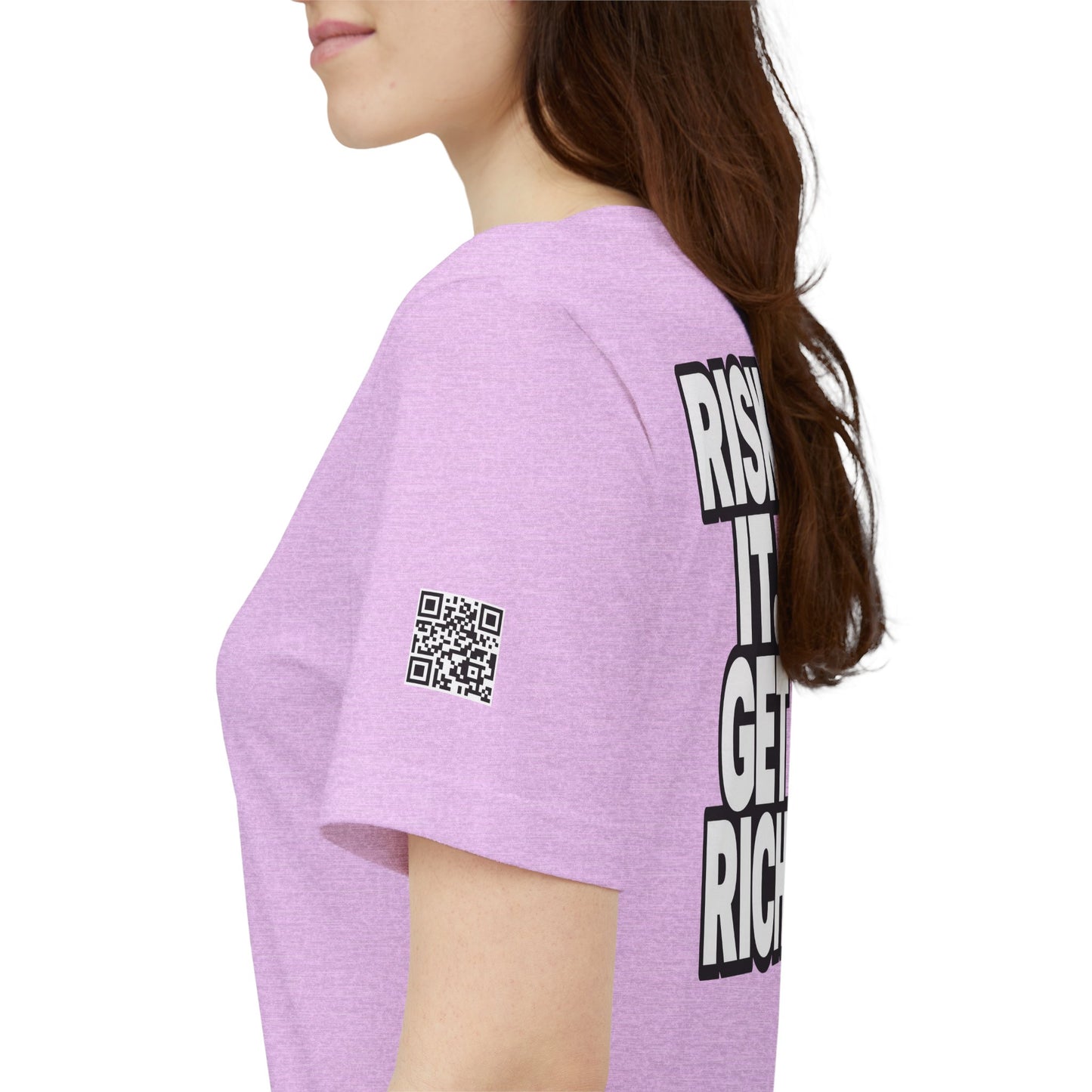 Risk It. Get Rich. – Bold Motivational Graphic Tee