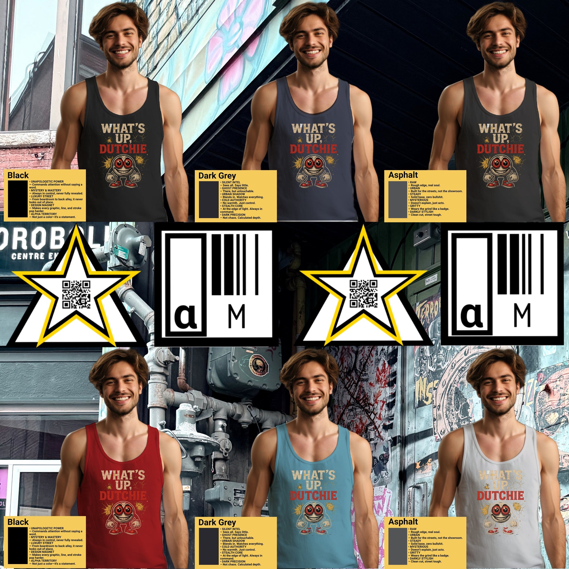 What's Up Dutchie Men's Tank Top Product Type